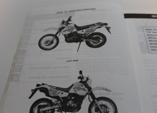 Bedienungsanleitung Suzuki DR 650