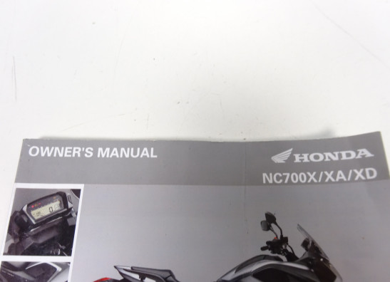 Fahrerhandbuch Honda NC 700 X
