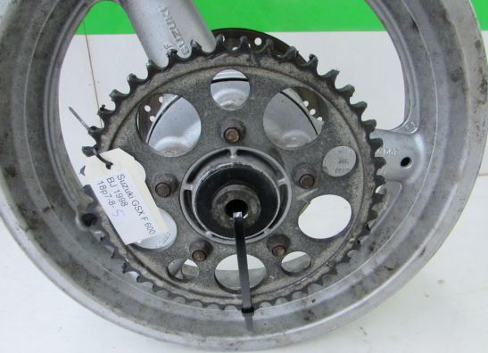Achterwiel compleet Suzuki GSX F 600