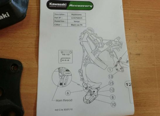 Motorschutzbugel Sturzbugel Kawasaki VERSYS 650