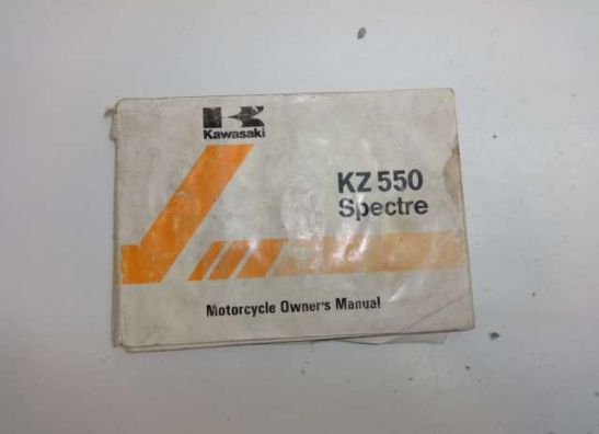 Instructieboekje Kawasaki Z 550