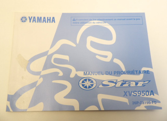 Fahrerhandbuch Yamaha XVS 950 A Midnight Star