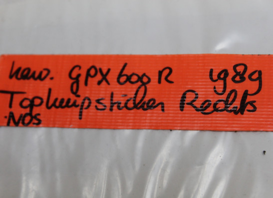 Sticker Kawasaki GPX 600