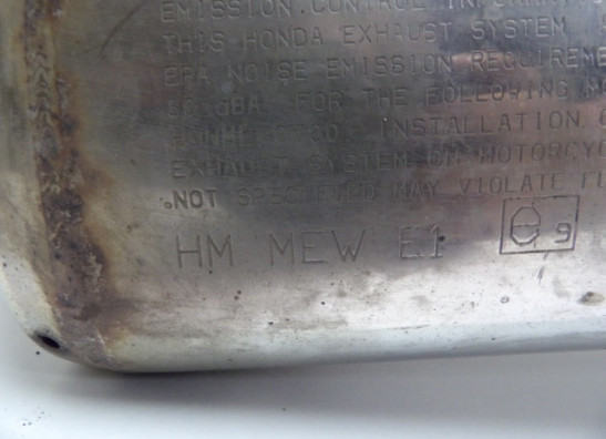 Uitlaat Honda Deauville 650 - 700