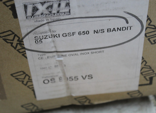 Muffler Suzuki GSF 600 650 Bandit 