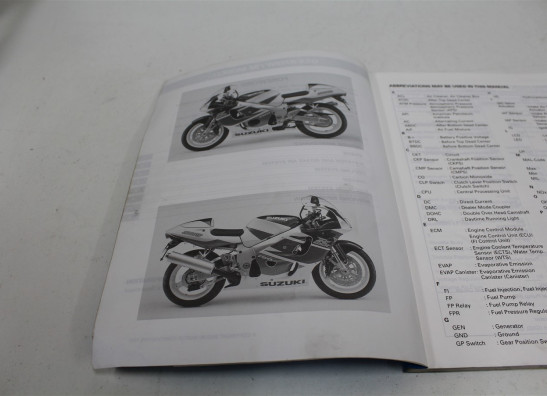 Bedienungsanleitung Suzuki GSX R 750