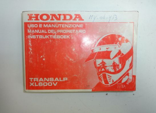 Manuel Honda TRANSALP