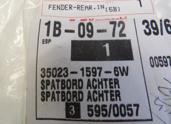 Rear fender Kawasaki Z 1000