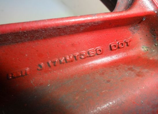 Achtervelg Honda CBR 600 F