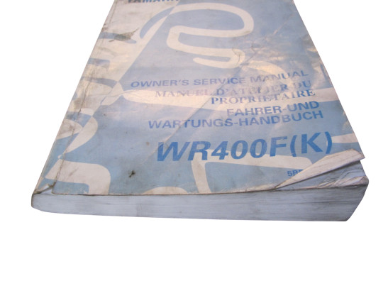 Bedienungsanleitung Yamaha WR 400 F