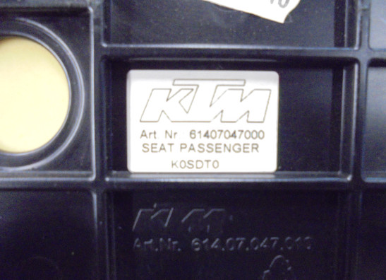 Buddy zadel KTM 1290 Super Duke GT