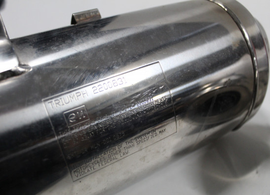 Auspuff Triumph Street Triple 675