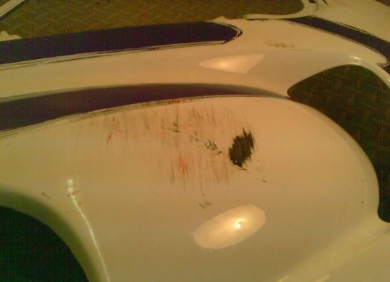 Rechter zijkuip Honda CBR 600 F