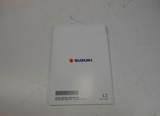 Fahrerhandbuch Suzuki GSR 750