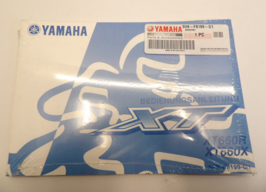 Instructieboekje Yamaha XTX 660