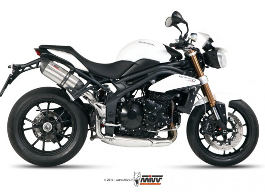 Uitlaat Triumph Speed Triple 1050