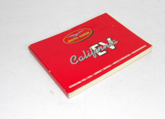 Instructieboekje Moto Guzzi California EV