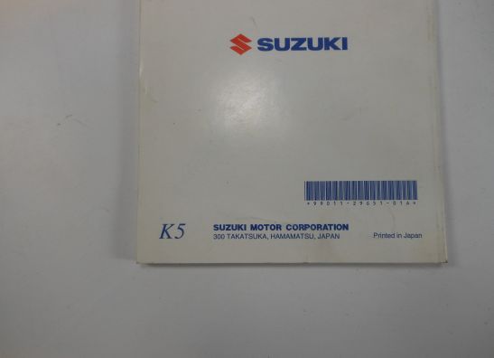 Manuel Suzuki GSX R 600