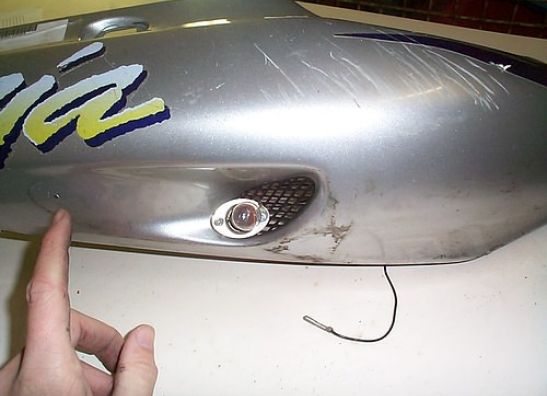 Heck rechts Kawasaki ZX 9 R