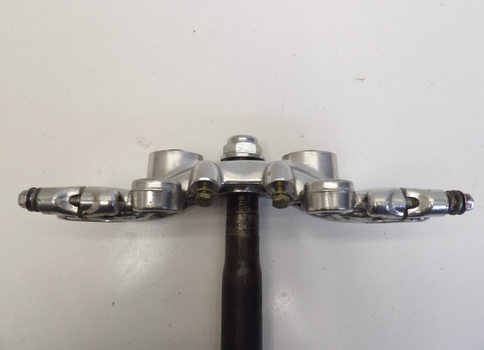 T stuk + kroonplaat Yamaha XV 750 Virago