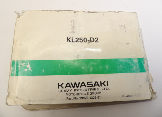 Manuel Kawasaki KLR 250