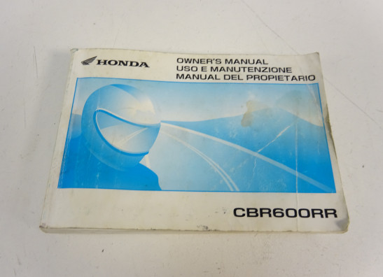 Fahrerhandbuch Honda CBR 600 RR