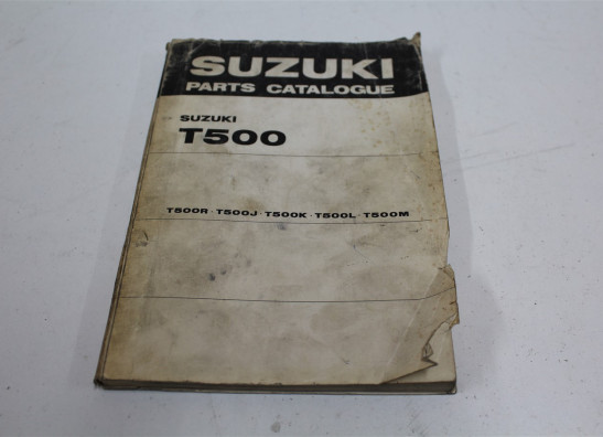 Parts book Suzuki T 500