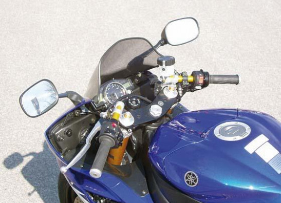 Clip on links Yamaha YZF R6