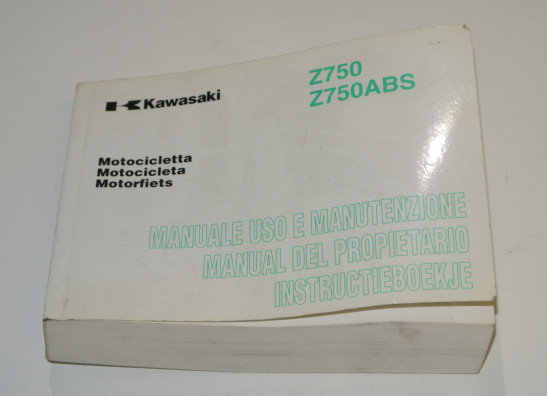 Instructieboekje Kawasaki Z 750