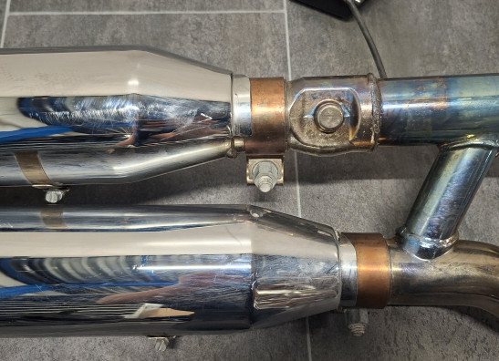 Uitlaat Harley Davidson FLSTFB Fat Boy Lo