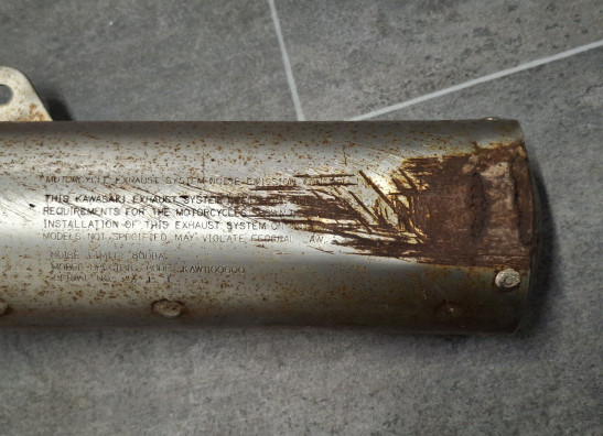 Uitlaat Kawasaki GPZ 600
