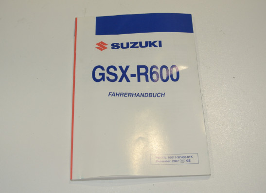 Instructieboekje Suzuki GSX R 600