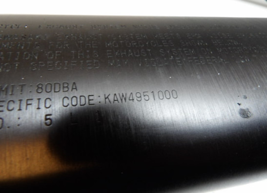 Uitlaat Kawasaki ZX 10 R