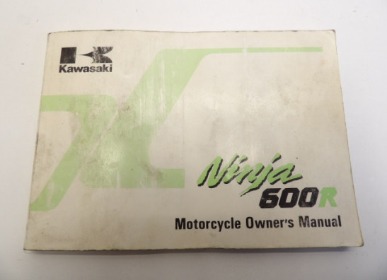 Manuel Kawasaki GPX 600