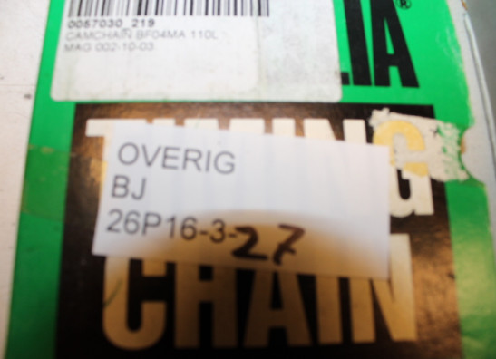 Nockenwelle kette Overig Onbekend Unknown