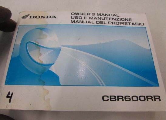 Fahrerhandbuch Honda CBR 600 RR