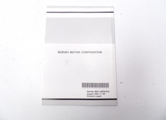 Manuel Suzuki GSX R 600