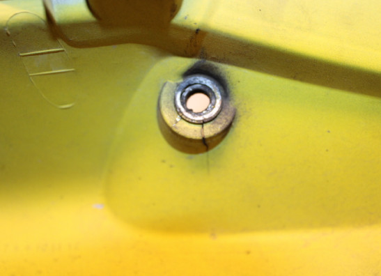 Linker achterkant Honda CBF 500