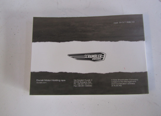 Instructieboekje Ducati Scrambler