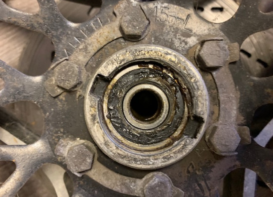 Front wheel complete Suzuki GSX 750