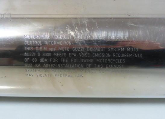 Uitlaat Moto Guzzi V10 Centauro