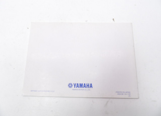 Manuel Yamaha FJR 1300