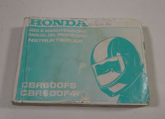 Manuel Honda CBR 600 FS Sport