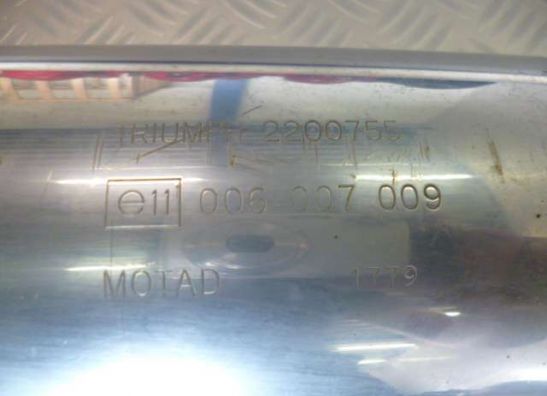 Auspuff Triumph Sprint 900