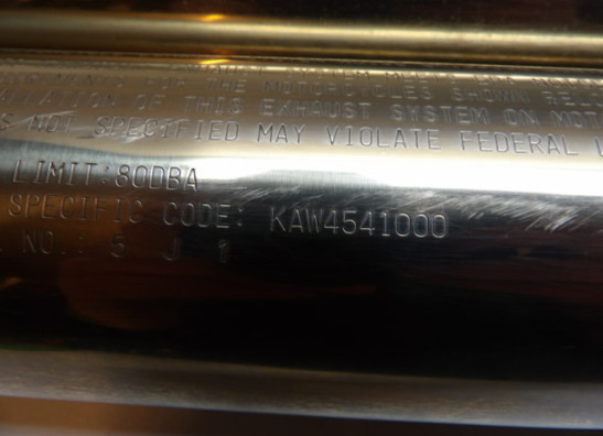 Auspuff Kawasaki Z 1000