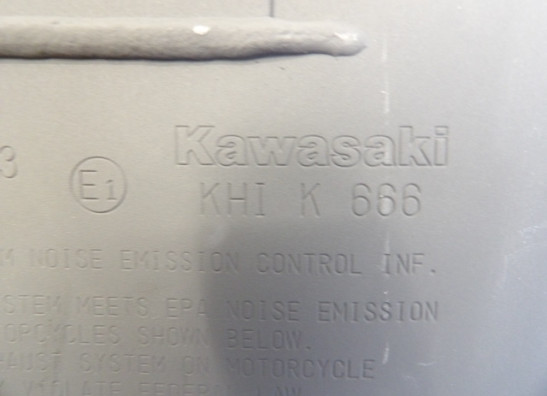 Uitlaat Kawasaki Z 900