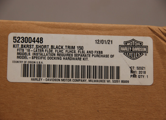 Rugsteun sissybar Harley Davidson Softtail