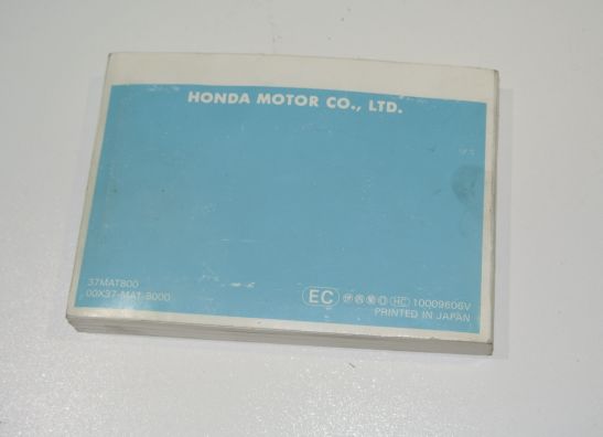 Fahrerhandbuch Honda CBR 1100 XX