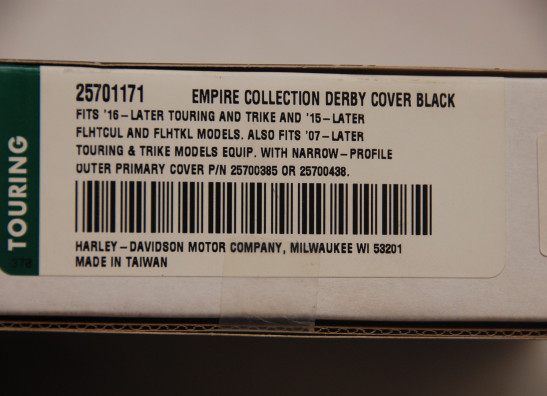 Koppelingsdeksel Harley Davidson Touring FL