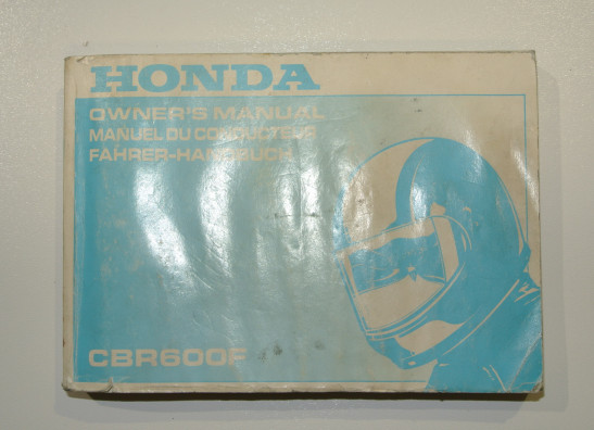Manuel Honda CBR 600 F